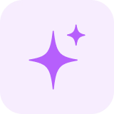 Dwie gwiazdki fioletowe